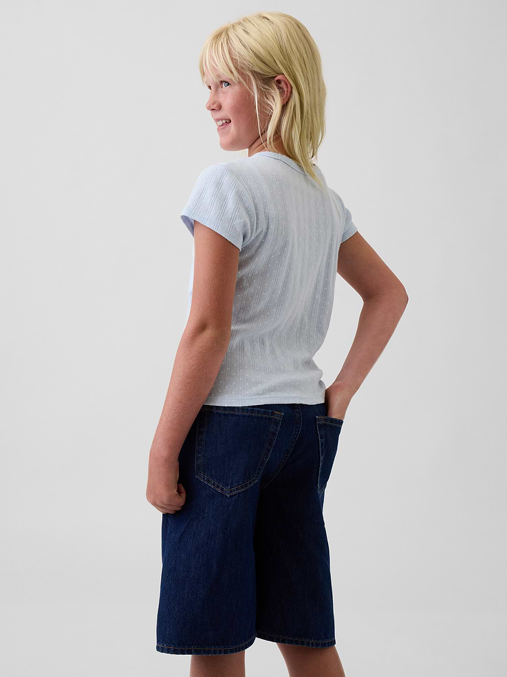Image number 3 showing, Kids Pointelle T-Shirt