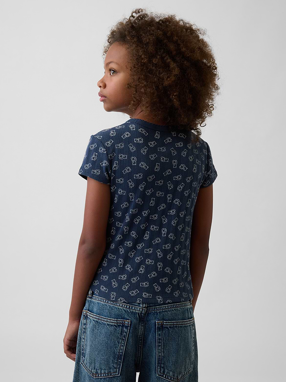 Kids Pointelle T-Shirt