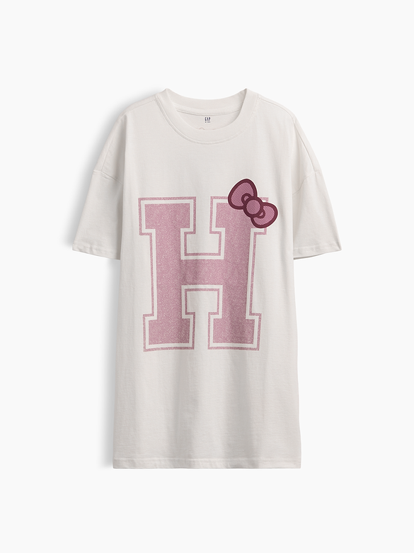 Kids Hello Kitty Oversized T-Shirt
