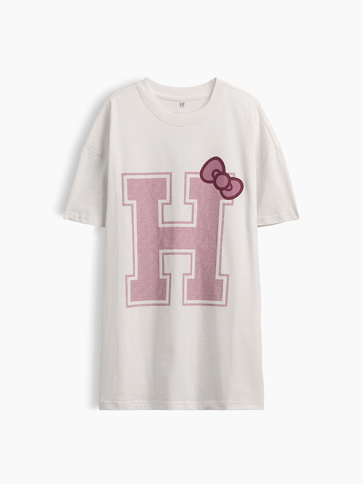 L'image numéro 2 présente T-shirt surdimensionné Hello Kitty pour Enfant