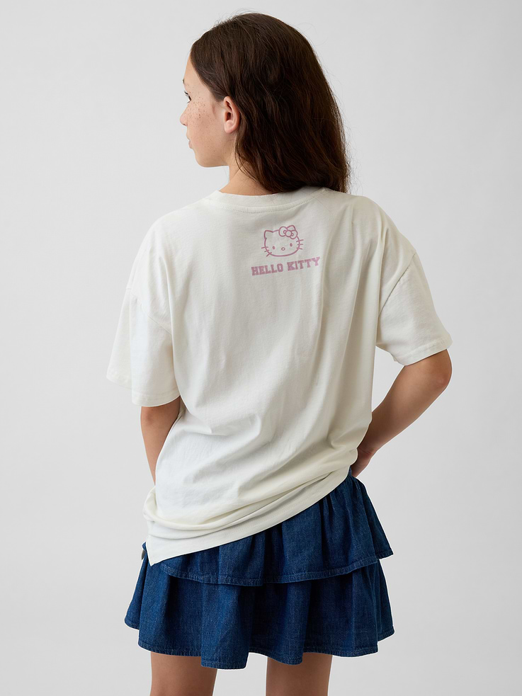 L'image numéro 3 présente T-shirt surdimensionné Hello Kitty pour Enfant