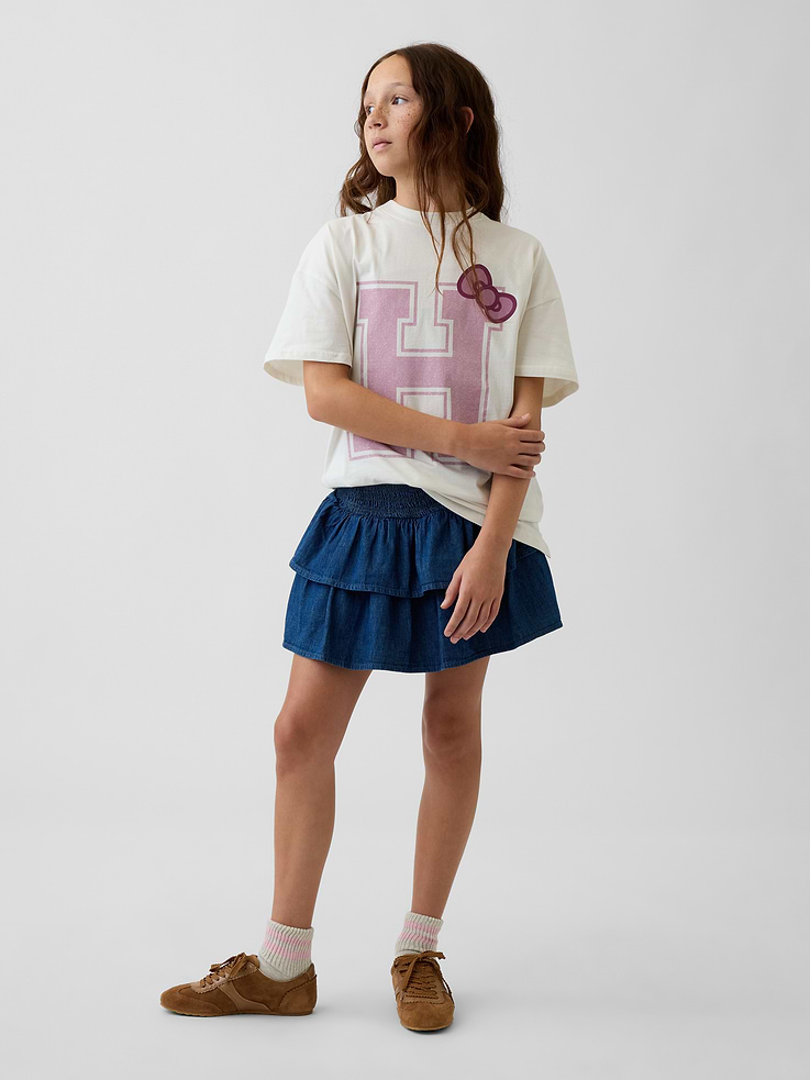 L'image numéro 4 présente T-shirt surdimensionné Hello Kitty pour Enfant