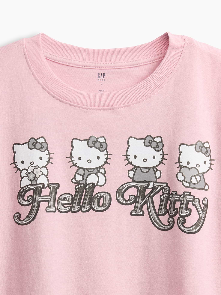 L'image numéro 5 présente T-shirt surdimensionné coupe droite à imprimé pour Enfant