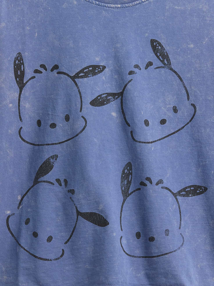 L'image numéro 5 présente T-shirt surdimensionné coupe droite à imprimé pour Enfant