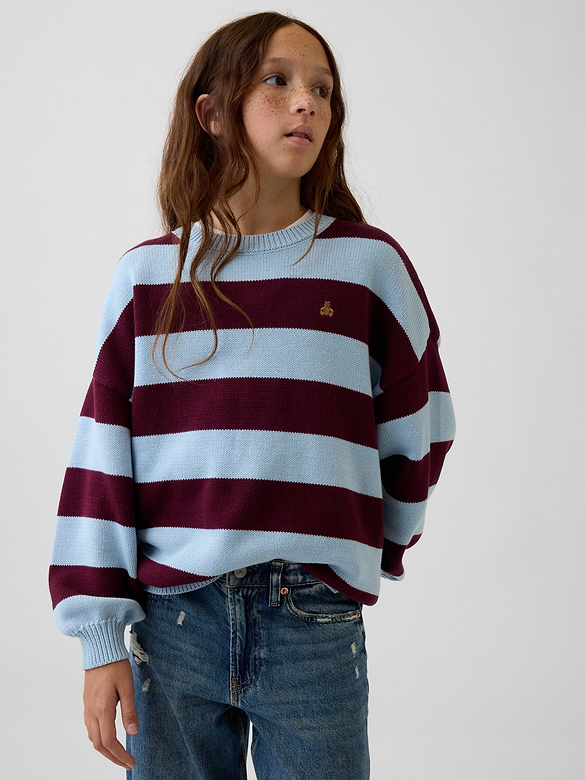 Kids 100% Cotton Oversized Sweater