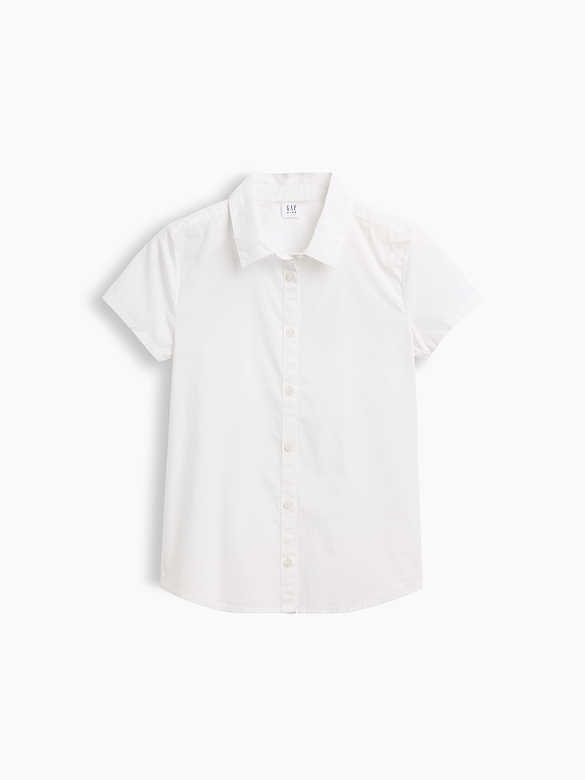 Kids Uniform Poplin Shirt