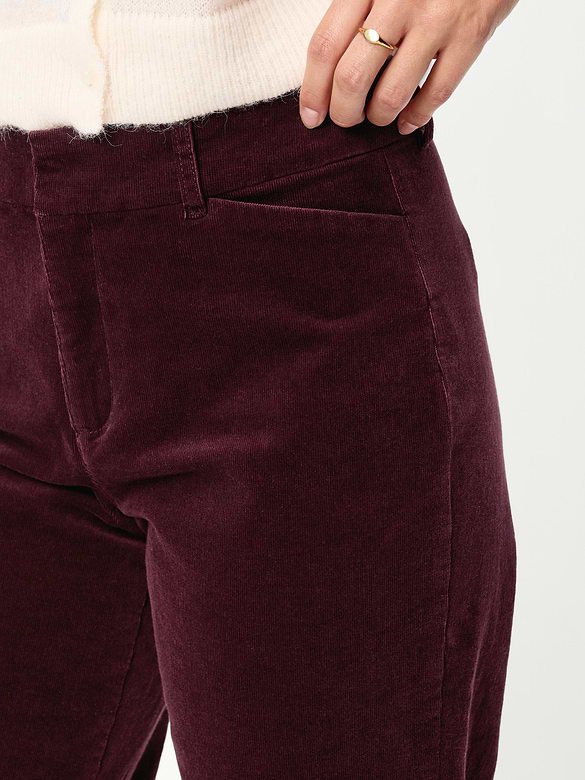 High-Waisted Pixie Straight Pants