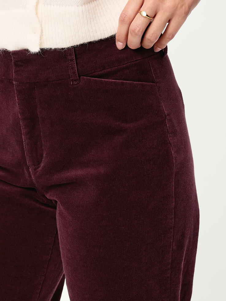 Image number 5 showing, High-Waisted Pixie Straight Pants