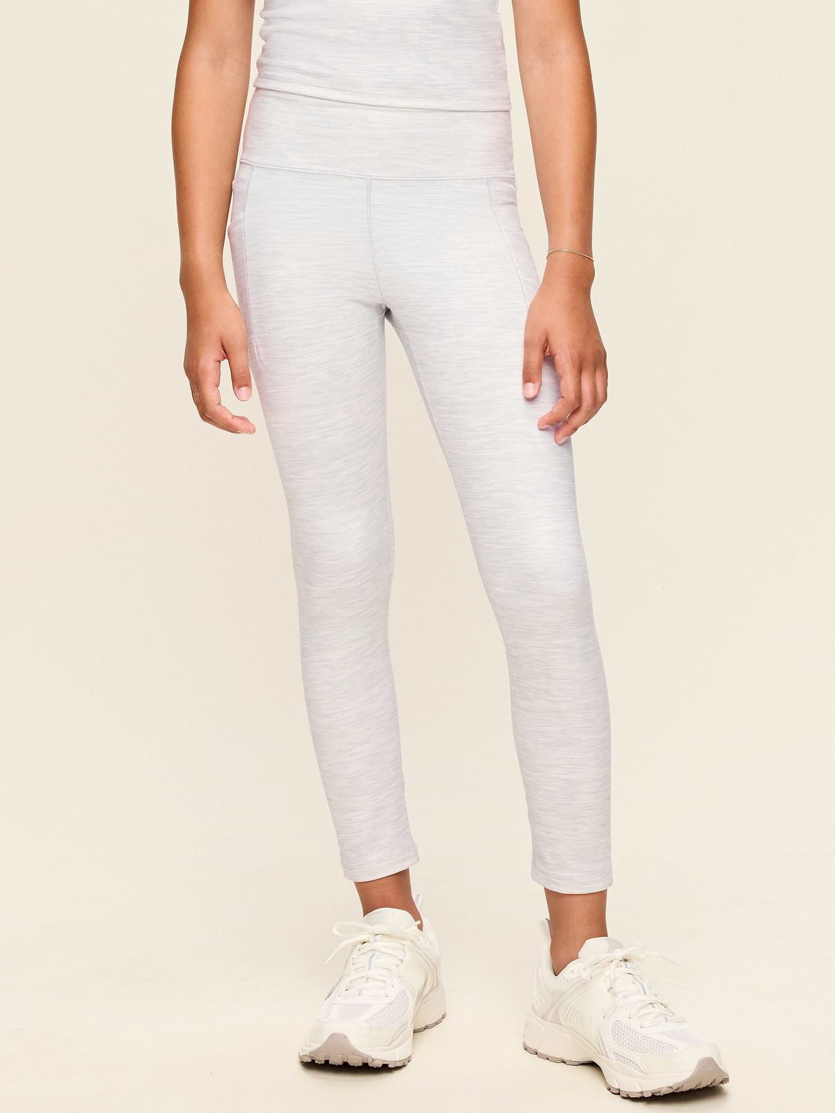 Image number 1 showing, High-Waisted StudioSmooth 7/8 Leggings for Girls