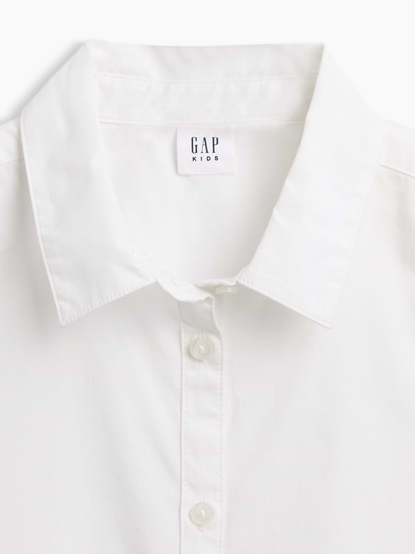 Kids Uniform Poplin Shirt