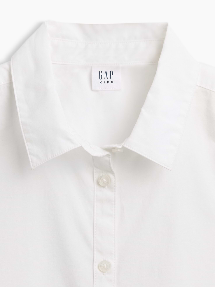 Image number 5 showing, Kids Uniform Poplin Shirt