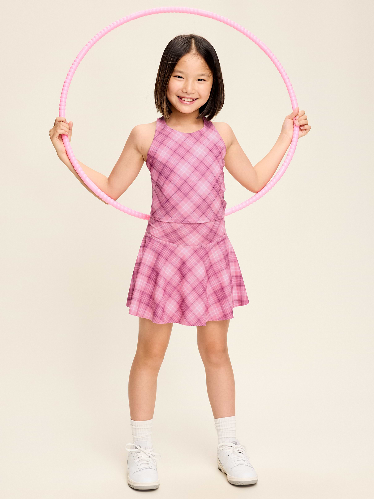 Image number 3 showing, High-Waisted PowerSoft Skort for Girls