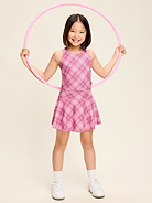 Image number 3 showing, High-Waisted PowerSoft Skort for Girls