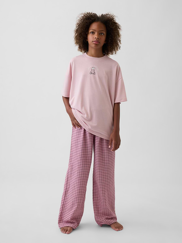 Kids Recycled Oversized PJ Set