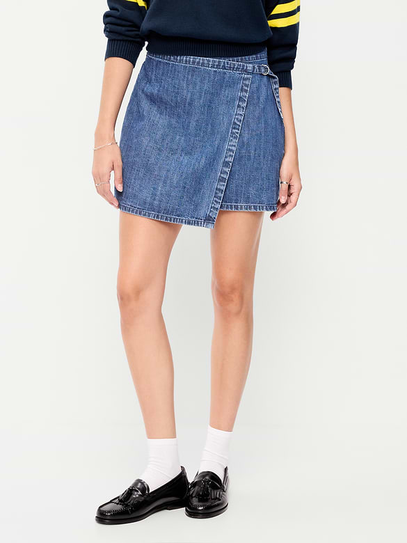 Mini Wrap Skirt