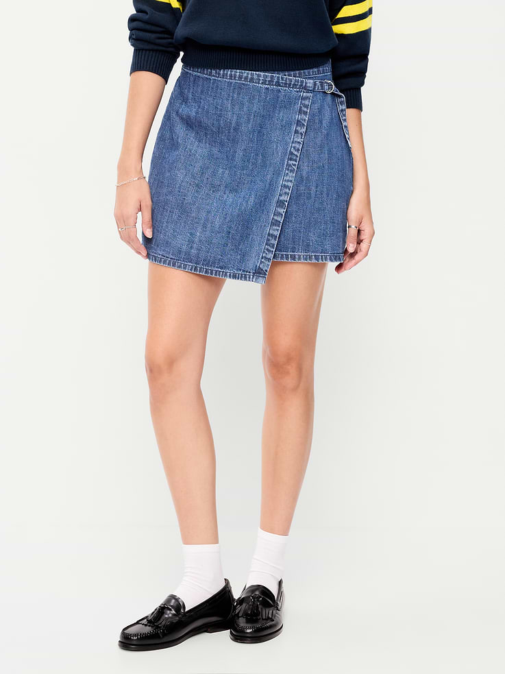 Image number 2 showing, Mini Wrap Skirt