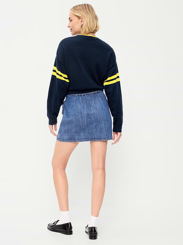 Mini Wrap Skirt