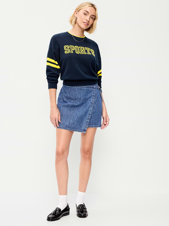 Mini Wrap Skirt