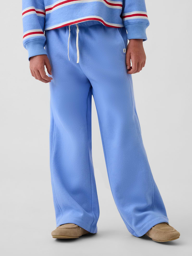 Image 3 de 6, Pantalon décontracté en coton ouaté VintageDoux pour Enfant
