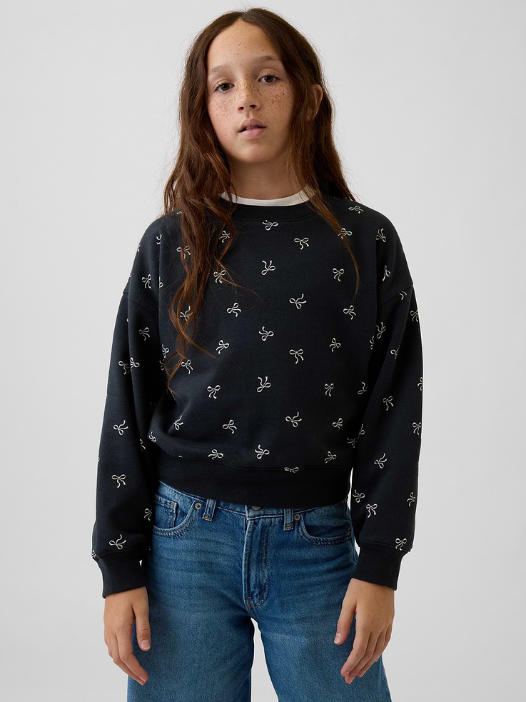 Image number 1 showing, Kids VintageSoft Wedge Sweatshirt