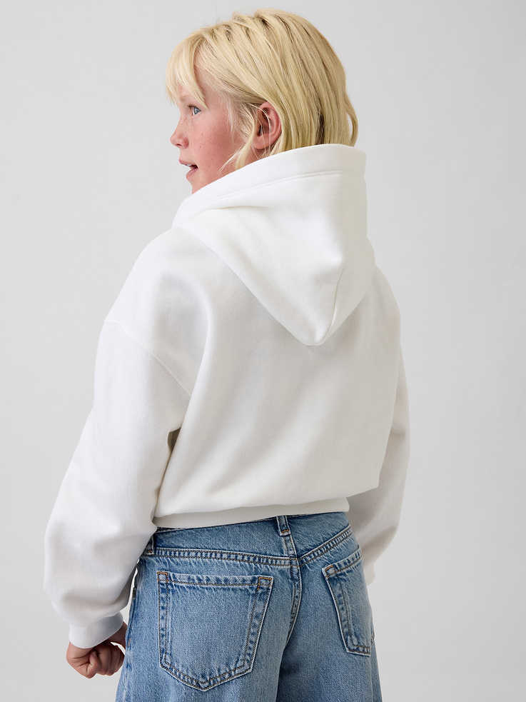 Image number 3 showing, Kids VintageSoft Oversized Logo Zip Hoodie