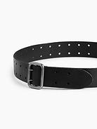 Image number 4 showing, Double-Prong Leather Belt