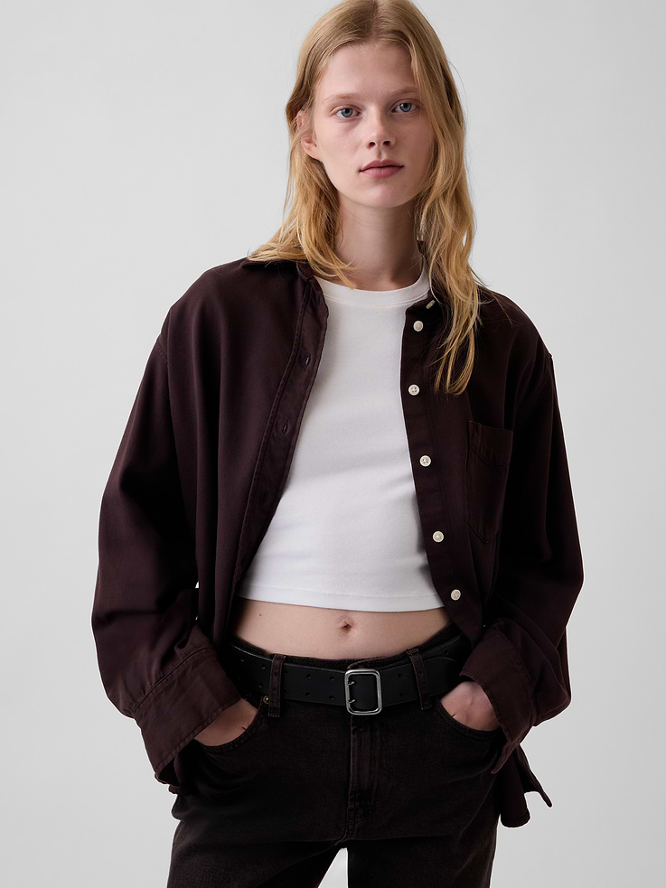 Image number 2 showing, 100% Leather Double-Prong Belt