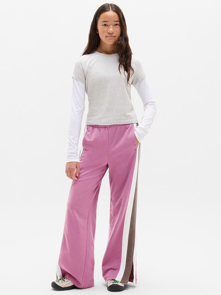 Image number 1 showing, Athleta Girl All Day Colorblock Puddle Pant