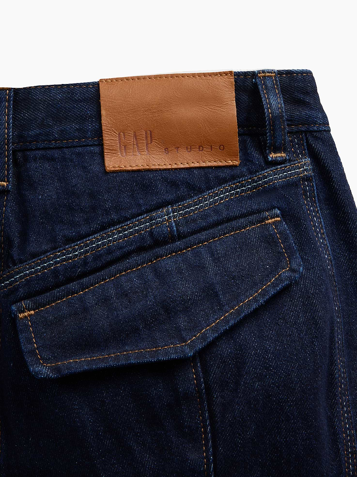 Image number 9 showing, GapStudio High Rise Pintuck Jeans