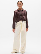 Image number 2 showing, Athleta Girl Pleat Perfect Satin Jacket