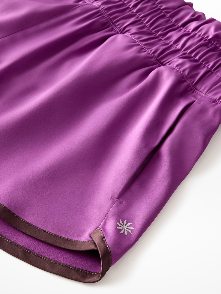 Image number 4 showing, Athleta Girl Run Free Satin 2.5" Short