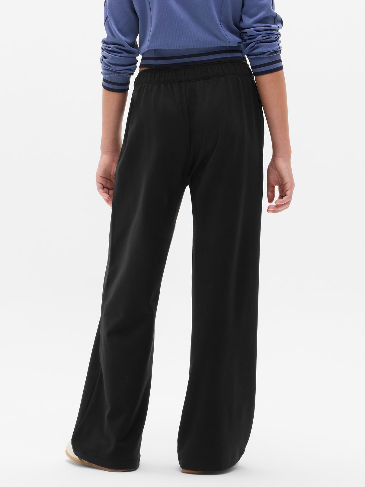 Image number 3 showing, Athleta Girl All Day Wide Leg Terry Pant