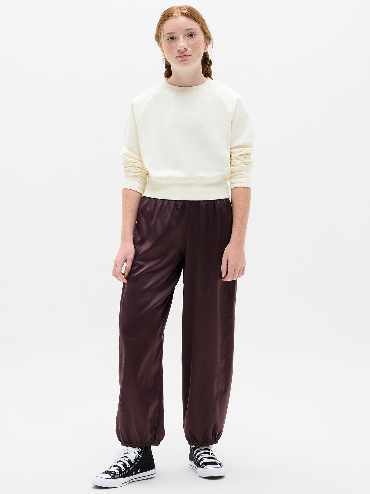 Image number 2 showing, Athleta Girl All Day Crewneck Sweatshirt
