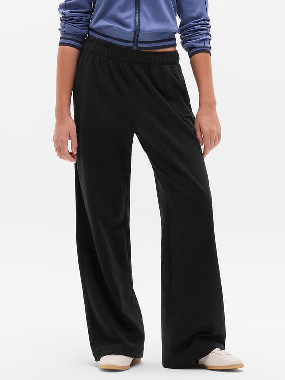 Athleta Girl All Day Wide Leg Terry Pant