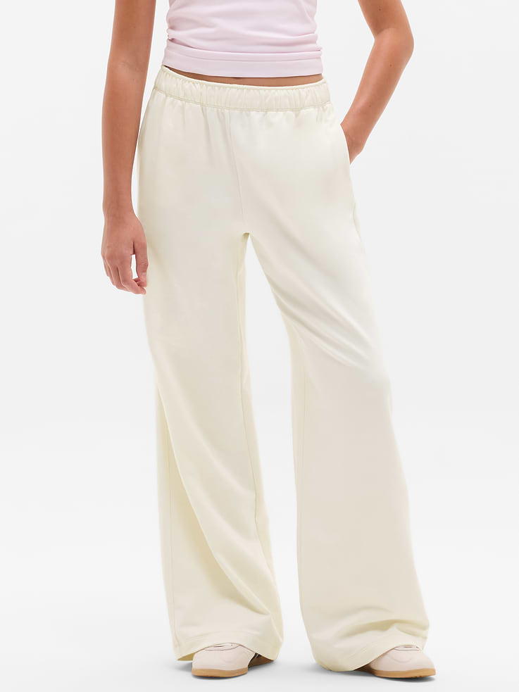 Image 2 of 4, Athleta Girl All Day Wide Leg Terry Pant