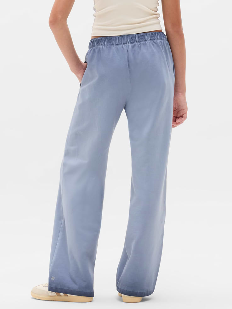 Image 3 of 4, Athleta Girl All Day Wide Leg Terry Pant