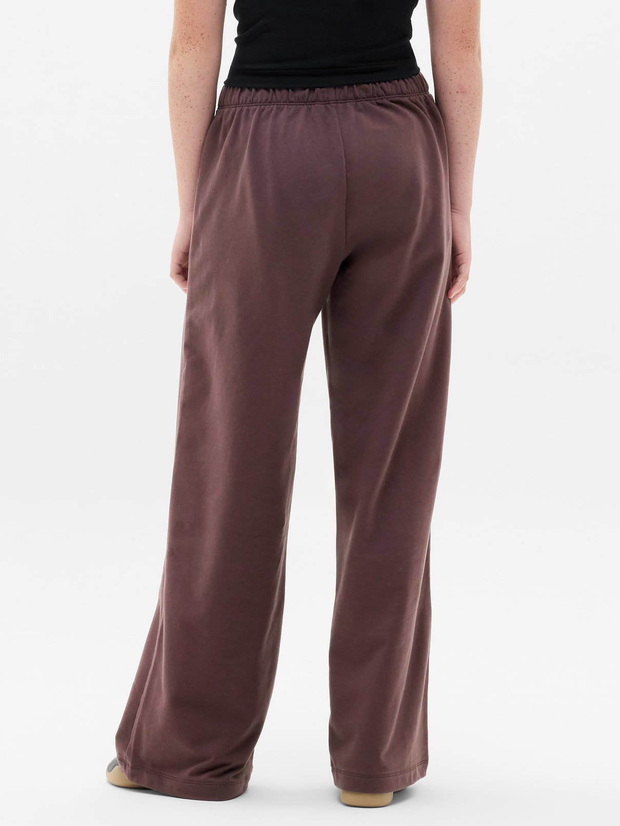 Image number 3 showing, Athleta Girl All Day Wide Leg Terry Pant