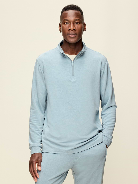 Recharge Knit Quarter-Zip Pullover