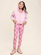 L'image numéro 3 présente Legging PowerSoft longueur 7/8 à taille haute avec poches latérales pour fille