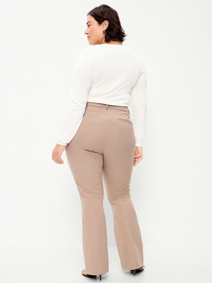 Image number 5 showing, High-Waisted Pixie Flare Pants