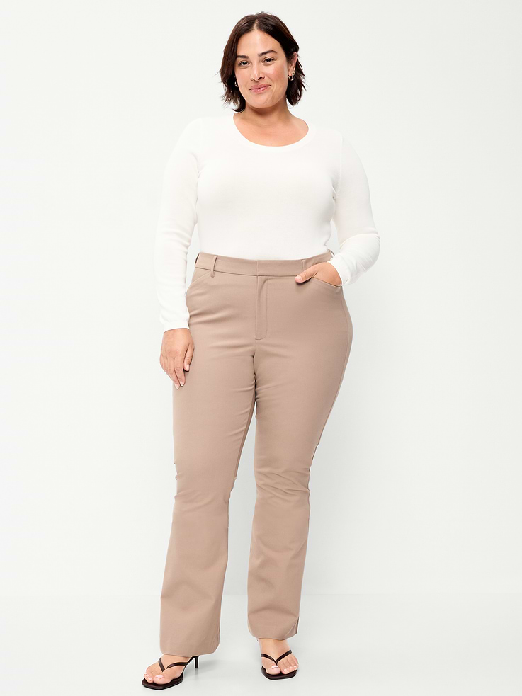 Image number 4 showing, High-Waisted Pixie Flare Pants