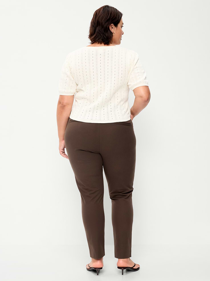 Image number 9 showing, High-Waisted Pixie Skinny Ankle Pants