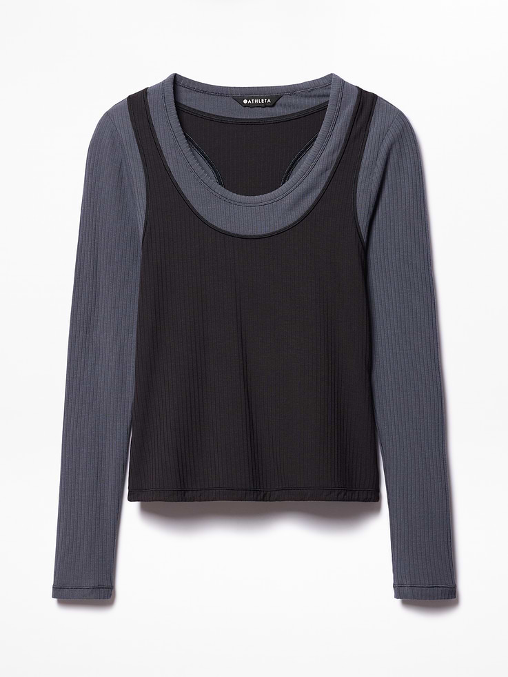 Image number 7 showing, Perfect Rib Layered Top