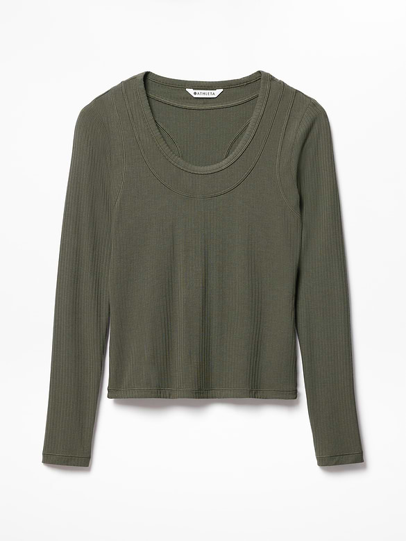 Perfect Rib Layered Top