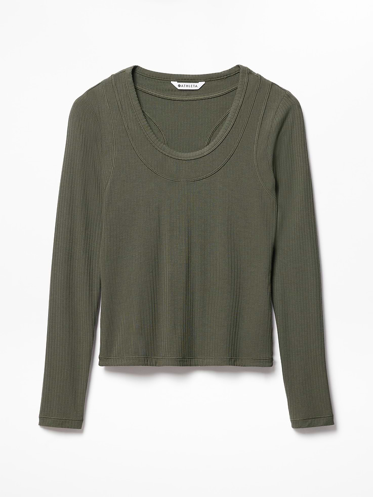 Image number 7 showing, Perfect Rib Layered Top