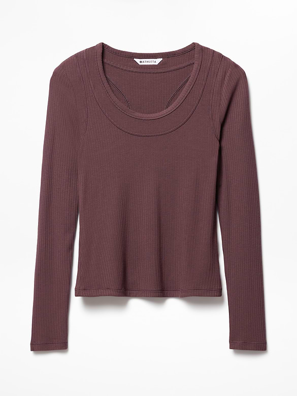 Perfect Rib Layered Top