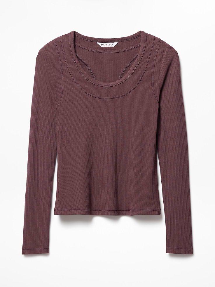 Image number 7 showing, Perfect Rib Layered Top