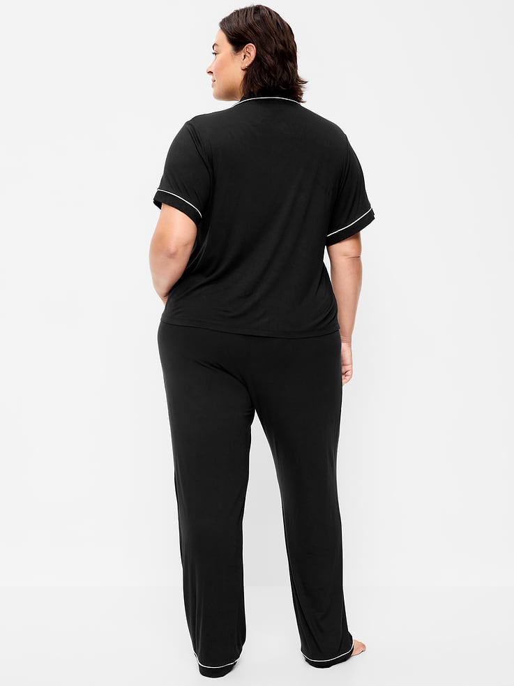 L'image numéro 5 présente Ensemble pantalon en tricot de jersey Grasse matinée
