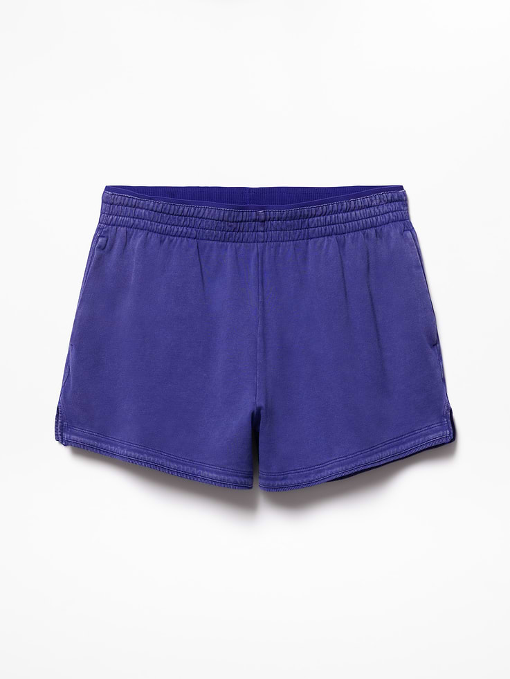 Image number 6 showing, Airy Cotton Terry Snow Wash Shortie