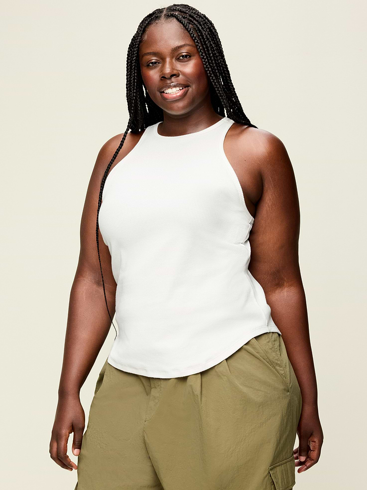 Image number 7 showing, CloudLite High-Neck Racerback Tank Top